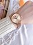 Hasır Kordonlu Rose Gold Kararmaz Renk Atmaz 3 Atm Özel Tasarım Kadın Kol Saati BF40-087 3
