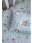 Tavşanlı Bebek Lastikli Çarşaf Seti (70X110+15) - Rabbit Garden 3