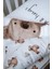 Pofuduk Ayılı Bebek Nevresim Takımı (100X150) - Fluffy Bear 5