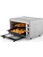 AF280L Lambalı, Termostatlı, Saatli 32 Litre Midi Fırın (Gri) 1