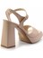 Bej Kadın Klasik Topuklu Ayakkabı K05225035609 3