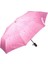 Pembe Su Damla Tam Otomatik Kadın Şemsiye Fiberglass 8 Tel Güçlü Mekanizma Rüzgarda Kırılmaz 1 Adet 2