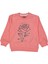 Kız Çocuk Mevsimlik Gül Baskılı Sweatshirt BGL-ST03645 1