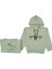 Kız Çocuk Mevsimlik Kalpli Kapüşonlu Sweatshirt BGL-ST03657 1