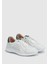 Beyaz Deri Kadın Sneaker 2
