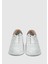 Beyaz Deri Kadın Sneaker 3