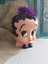 Atölye Dekupaj Betty Boop Saksı 5