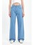 Alexandra 010 Wıde Leg Fıt Denim Pantolon 0916 1