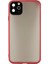 Apple iPhone 11 Pro Max Uyumlu Matte Frame Seri Arka Koruma Kılıf 1