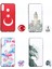 Samsung Galaxy A20S Uyumlu Desenli Popsocket Seri Arka Koruma Kılıf 5