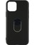 Apple iPhone 11 Pro Max Uyumlu Leather Ring Nano Arka Koruma Kılıf 1