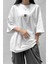 Kadın Free Life Beyaz Bisiklet Yaka Oversize Salas T-Shirt 2