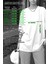 Kadın Free Life Nefti Bisiklet Yaka Oversize Salas T-Shirt 4