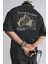 Erkek Arid Mountain Oversize Antrasit Salas T-Shirt 1