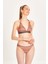 Kadın Çok Renkli Toparlayıcı Boyundan Bağlı Klasik Bel Bikini Takımı 24S107ST 2