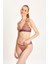 Kadın Çok Renkli Toparlayıcı Boyundan Bağlı Klasik Bel Bikini Takımı 24S107ST 3