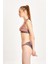 Kadın Çok Renkli Toparlayıcı Boyundan Bağlı Klasik Bel Bikini Takımı 24S107ST 4