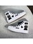 Cool Girls Baskılı Beyaz Keten Çocuk Spor Ayakkabı Sneaker 1