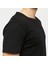 Erkek Bisiklet Yaka Basic T-Shirt (Rahat Kalıp Pamuk) 3