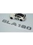 Gla 180 Bagaj Krom Abs 3m 3D Yazı Logo Benz Ile Uyumlu 2