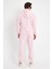 Pembe Erkek Eşofman Takımı, 3 Iplik Oversize 3