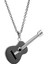Gitar Kolye Paslanmaz Çelik 316L Black Unisex 2