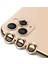 iPhone 11 Pro Kamera Koruyucu Lens Alüminyum Alışımlı Cam (gold) 1