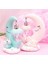 Cartoon Moon LED Gece Lambası: Bebek Odası Süsü (Pembe) (Yurt Dışından) 2