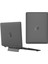 MacBook Air 13 Inç (2013-2017) A1466/(2010-2012) A1369 Laptop Çantası Isı Dağılımı Kickstand Pc Kapağı-Siyah (Yurt Dışından) 1