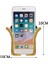 Bling Araç Telefonu Tutacağı Akıllı Telefon Hava Firar Tutucusu Taşlı Araç Cep Telefonu Montaj Yuvası Araba Için U Şeklinde Cep Telefonu Tutucu Evrensel Hava Firar Araç Montajı Çoğ (Yurt Dışından) 4