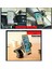 Araba Için Gösterge Paneli ve Ön Cam Telefon Tutucu Montajı Ayarlanabilir Tek Elle Çalıştırma 360 Açı Döndürme Ücretsiz Genişliği 5-8.5cm Olan Telefonlar Için Uygun iPhone 11 12 13 (Yurt Dışından) 4