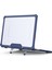 MacBook Air 13 Inç (2022) M2 A2681 Laptop Kılıfı Pc + Tpu Kickstand Isı Dağılımı Kapağı-Lacivert (Yurt Dışından) 2