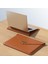 13-14 Inç Yastıklı Laptop Çantası Standı Pu Deri Zarf Laptop Çantası Taşıma Kol Çantası-Kahverengi (Yurt Dışından) 2