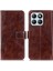 Honor X8B Için Retro Crazy Horse Doku Kılıfı (Yurt Dışından) 1
