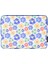 Pu Deri Çiçek Desenli Laptop Çantası Fermuarlı Dizüstü Bilgisayar Kolu 12 Inç Dizüstü Bilgisayar (Yurt Dışından) 2