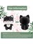 Kara Kedi Peluş Sevimli Kara Kedi Dolması Hayvan Kedi Peluş Yastık Çocuk Için 9.8" (Yurt Dışından) 2