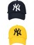 Unisex Ny Nakışlı Kep Şapka 2'li Set 2