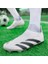 Bağcıksız Profesyonel Futbol Ayakkabısı - Beyaz (Yurt Dışından) 5