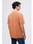 Oversize Tarçın Bisiklet Yaka %100 Pamuk T-Shirt 6HC14ORT02006 3