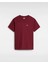 Mn Left Chest Logo Tee Burgundy Erkek T-Shirt 2