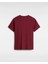 Mn Left Chest Logo Tee Burgundy Erkek T-Shirt 4