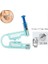 F21-304 1 Adet Hiçbir Ağrı Kulak Delme Cihazı + Güvenli Top Toka Seti ile Steril Çerçeve Steril Tek Kullanımlık Güvenlik Kıkırdak Tragus Damızlık Tabancası (Yurt Dışından) 1