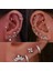 No.49 Tarzı No.1-No.50 Tyles Seçin Çelik Kulak Tragus Kıkırdak Delici Ay Yıldız Kıkırdak Küpe Kabuklu Tragus Damızlık Helix Kıkırdak Delici (Yurt Dışından) 3
