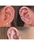 No.49 Tarzı No.1-No.50 Tyles Seçin Çelik Kulak Tragus Kıkırdak Delici Ay Yıldız Kıkırdak Küpe Kabuklu Tragus Damızlık Helix Kıkırdak Delici (Yurt Dışından) 4