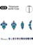 1.2X12MM Tarzı No.12 Boyutu Kadınlar Için G23 Titanyum Saplama Küpeler Astm F136 Labret Dudak Piercing Göbek Takısı 16G Cz Taş Spiral Tragus Kıkırdak Küpe (Yurt Dışından) 4
