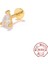 60228445480C Mc Düz Helix Piercing Küpe Tek Terling Gümüş Kulak Damızlık Basit Geometrik Zirkon Zarif Küçük Biblo Aretes 1 Pc (Yurt Dışından) 1