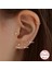 60228445480C Mc Düz Helix Piercing Küpe Tek Terling Gümüş Kulak Damızlık Basit Geometrik Zirkon Zarif Küçük Biblo Aretes 1 Pc (Yurt Dışından) 4