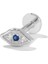No.38 Boyutu Roxı 1 Çift Basit Dişli Labret Saplama Küpeler Wometerling Gümüş Piercing Küpe Takı Ins Pendientes Plata 925 (Yurt Dışından) 1