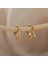 E2095G Yıldız Pendientes Küpe Kadınlar Için Kız Paslanmaz Çelik Minimalist Hoop Piercing Küpe Yeni Takı Hediye Aretes De Mujer (Yurt Dışından) 5