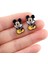 No.24 Boyutu YQ407 Dıy Mickey Minnie Mouse Küpe Winnie The Pooh Kulak Çıtçıt Karikatür Deldi Çıtçıt Küpe Dekoratif Kulaklar Takı Hediyeler (Yurt Dışından) 3